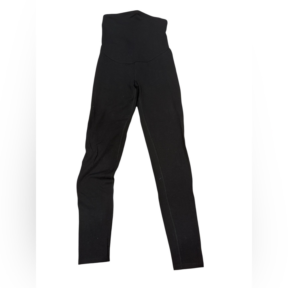 GLOW Black Maternity Leggings